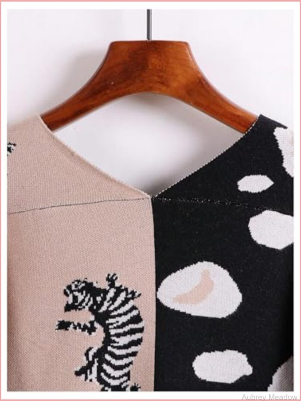 Leopard Print V-Neck Button Down Cardigan Long Sleeve Lightweight - Picture 5 of 6